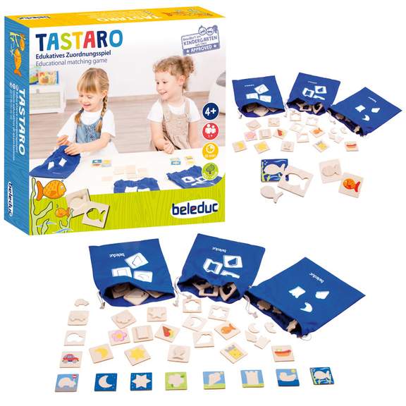 Развивающая игра с геом. предметами "Тастаро"