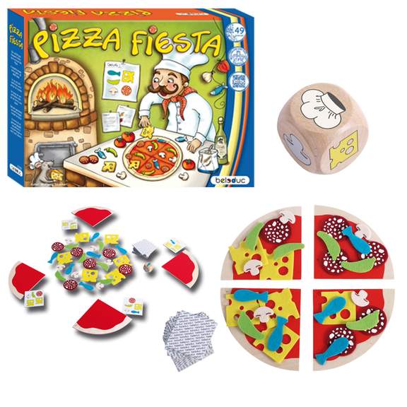 Развивающая игра "Пицца Фиеста"