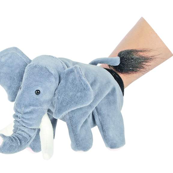 Кукла на руку "Слон"